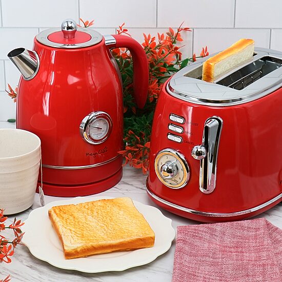 MegaChef 7-Cup Stainless Steel Electric Kettle