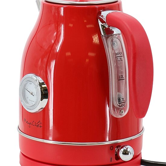 MegaChef 7-Cup Stainless Steel Electric Kettle
