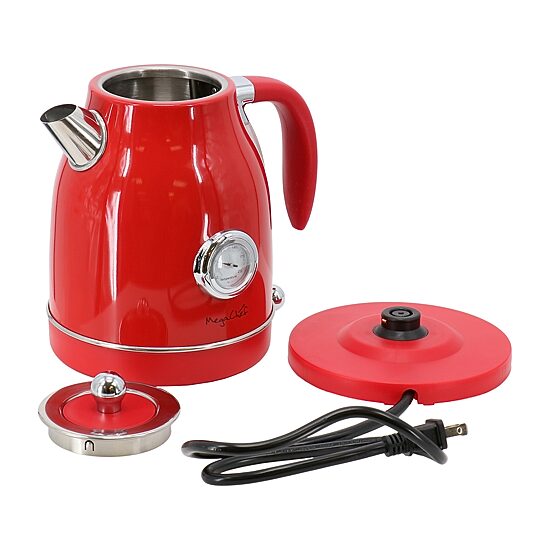 MegaChef 7-Cup Stainless Steel Electric Kettle