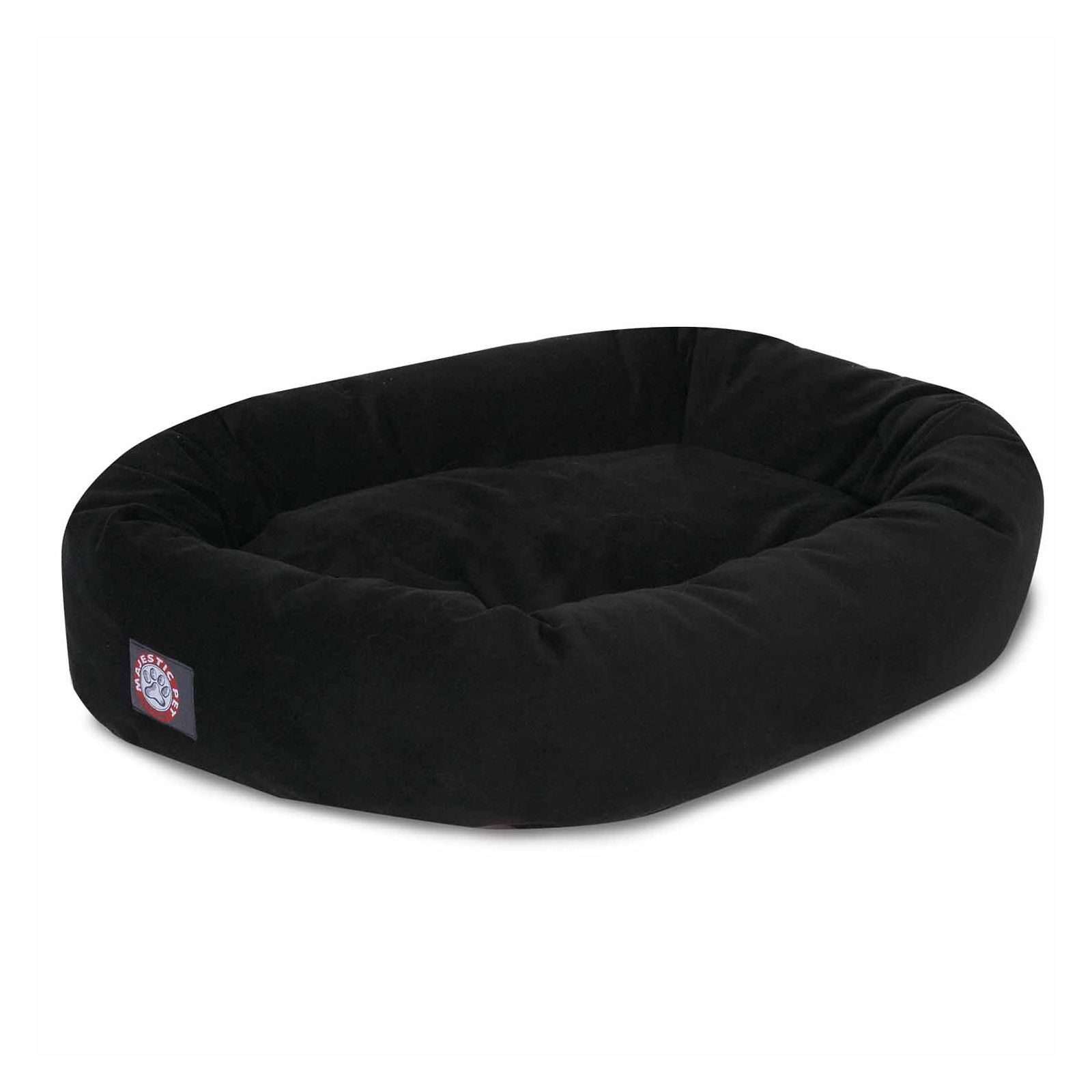 Majestic Pet Suede Bagel Bed