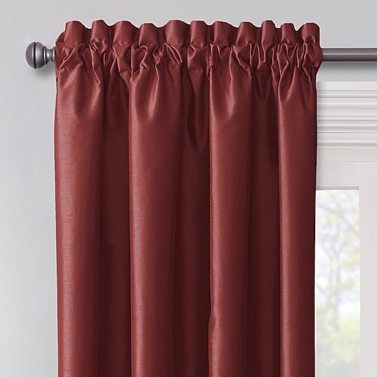 Max Blackout Mystique Rod Pocket 100% Blackout Single Curtain Panel