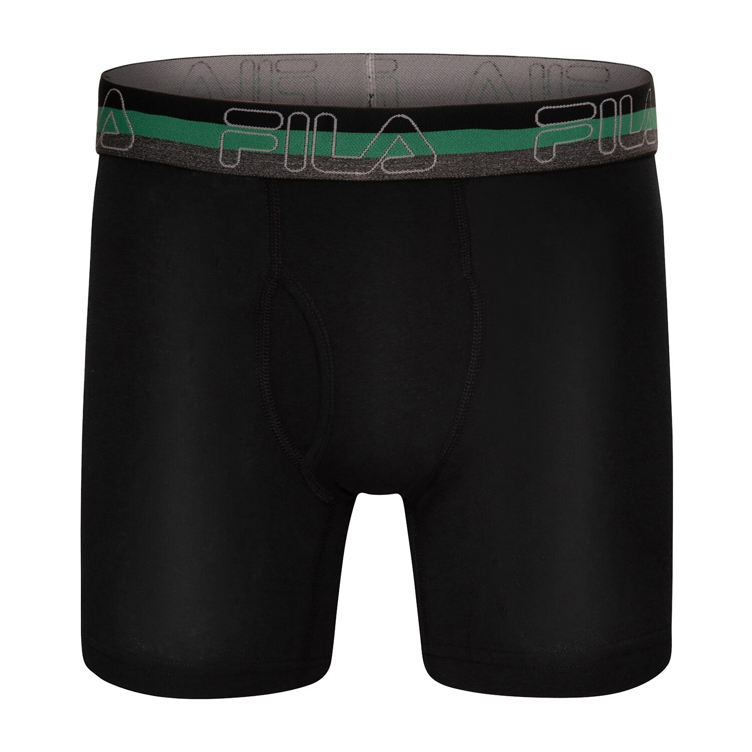FILA Ultra Soft Stretch Mens 4 Pack Boxer Briefs Fm312bxcs28-001