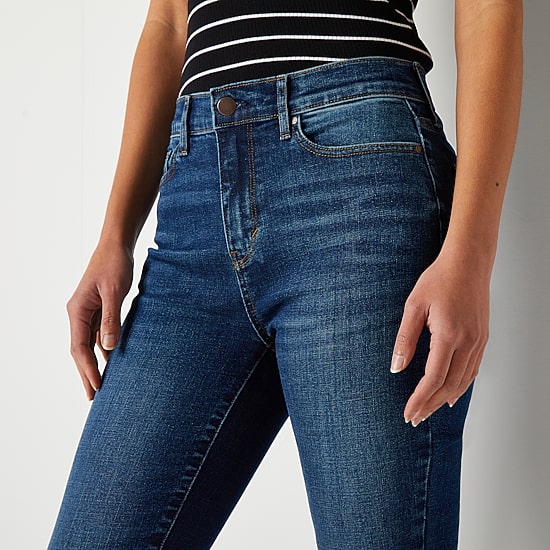 A.N.A Womens Tall High Rise Flare Leg Jean