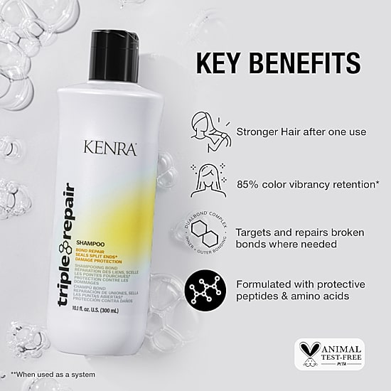 Kenra Professional Triple Repair Shampoo 33.8 oz.