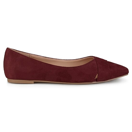 Journee Collection Winslo Womens Pointed Closed Toe Ballet Flats