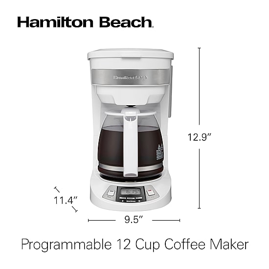 Hamilton Beach 12 Cup Programmable Coffee Maker