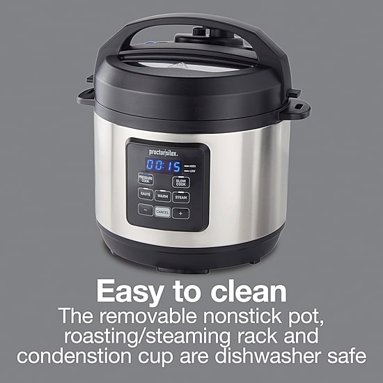 Proctor Silex Pressure Cooking 12 Cups Electric Pressure Cooker