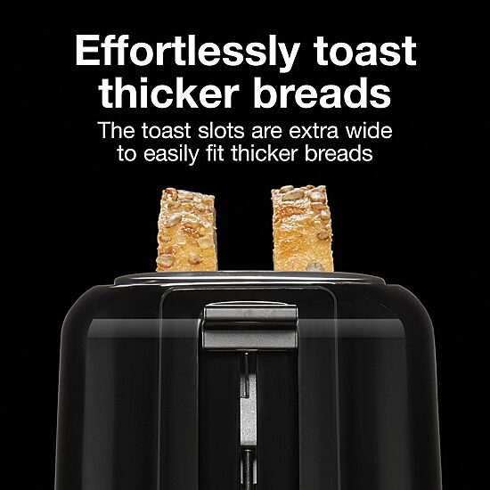 Proctor Silex Wide Slot 2 Slice Toaster