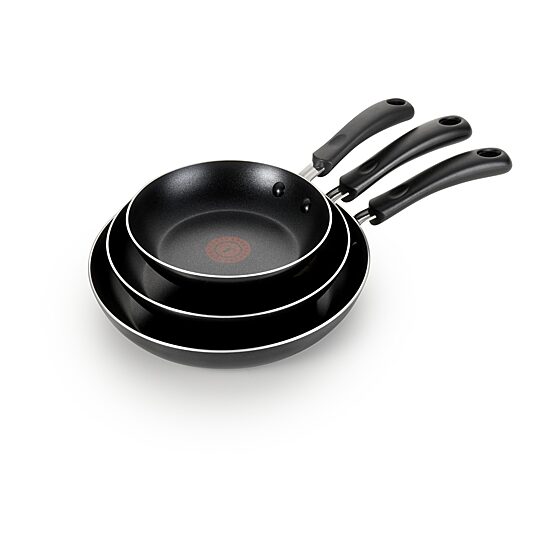 T-Fal Essentials 3-pc. Aluminum Non-Stick Frying Pan