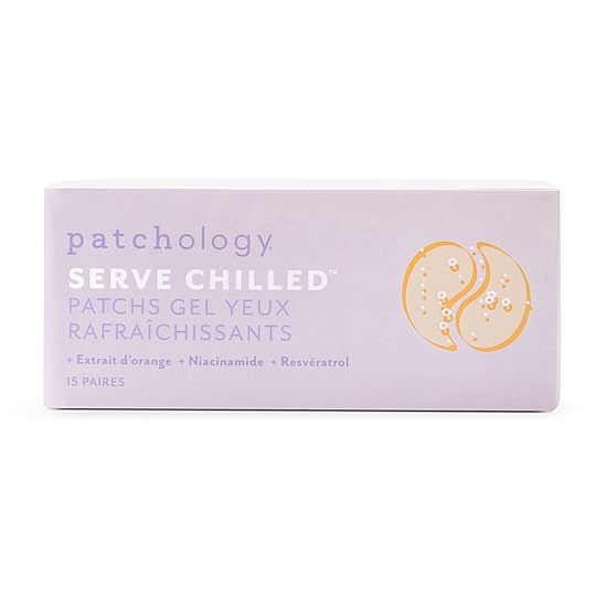 Patchology Serve Chilled Bubbly Eye Gels 15 Pair Jar