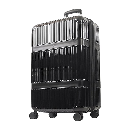 Martha Stewart The Bedford 29 Inch Hardside Expandable Checked Spinner Luggage