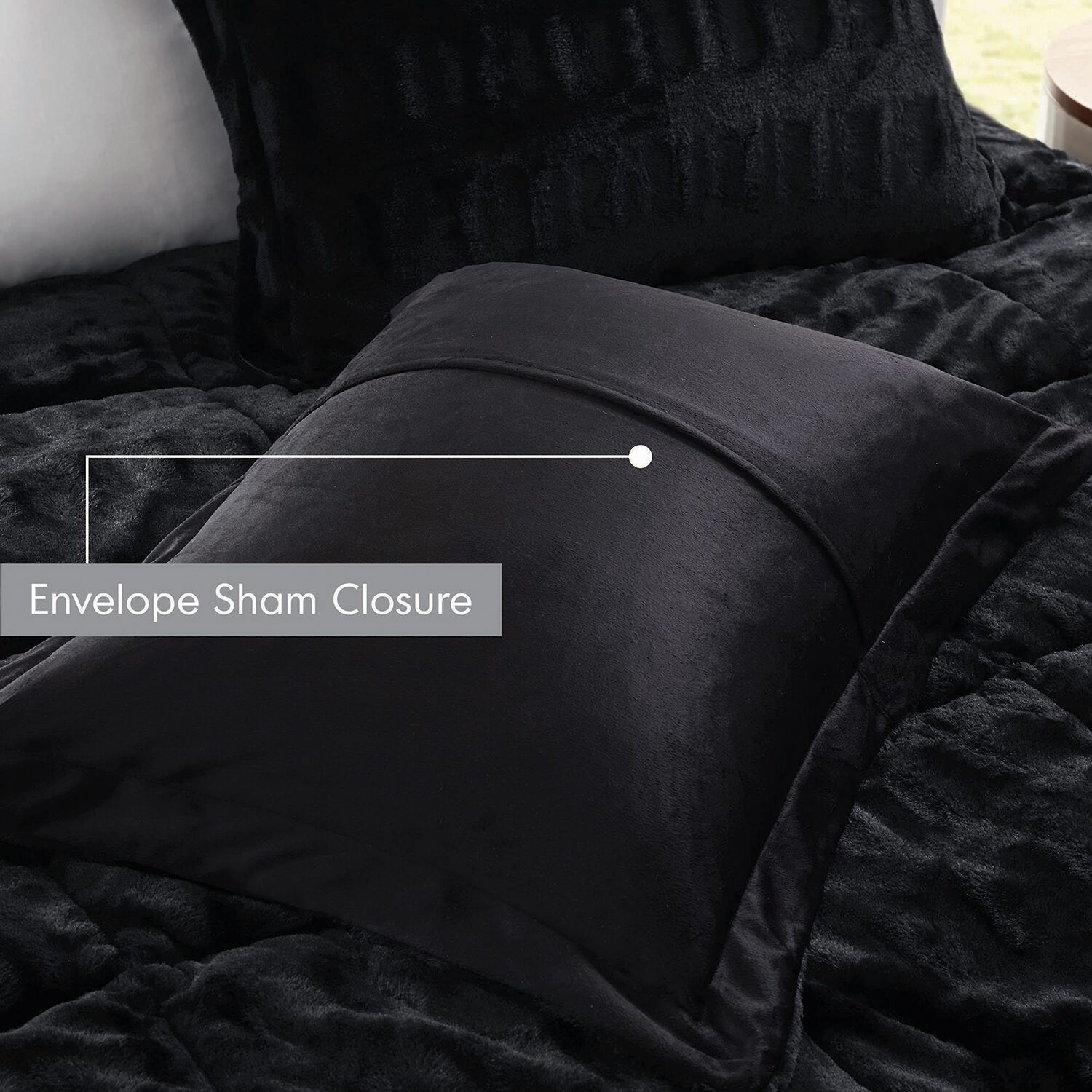Madison Park Margot Faux Fur Lightweight Comforter Set