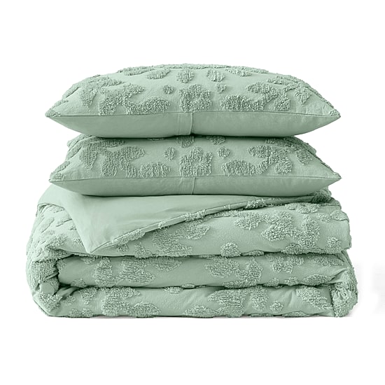 Peri Home Chenille Laurel 3-pc. Duvet Cover Set