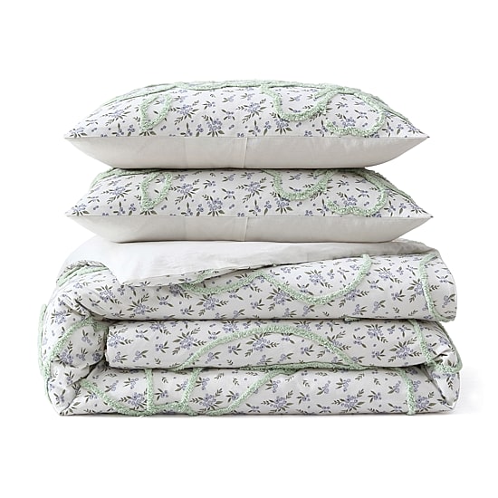 Peri Home Blueberry Chenille 3-pc. Comforter Set