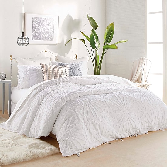 Peri Home Chenille Medallion 3-pc. Duvet Cover Set