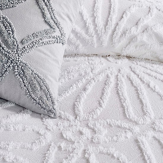 Peri Home Chenille Medallion 3-pc. Duvet Cover Set