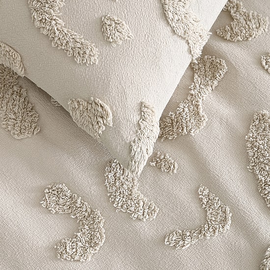 Peri Home Chenille Leopard Duvet Cover Set