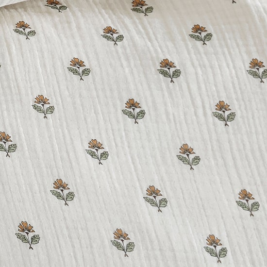 Peri Home Block Print Gauze 3-pc. Duvet Cover Set