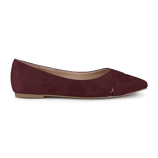 Journee Collection Winslo Womens Pointed Closed Toe Ballet Flats