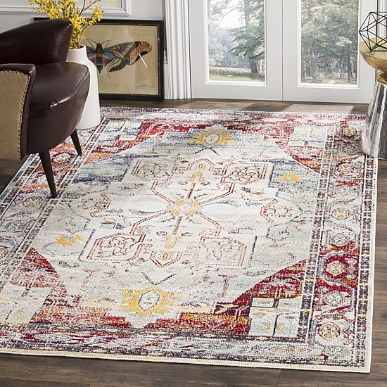 Safavieh Crystal Collection Beaufort Oriental Area Rug
