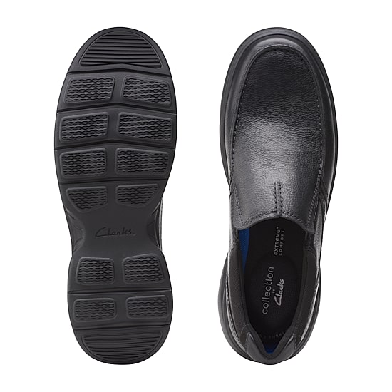 Clarks Bradley Mens Round Closed Toe Slip-On Shoe