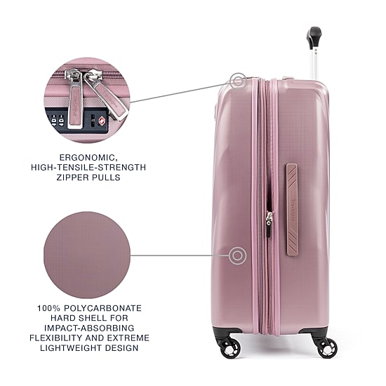 Travelpro Maxlite 5 25 Inch Hardside Expandable Lightweight Checked Spinner Luggage