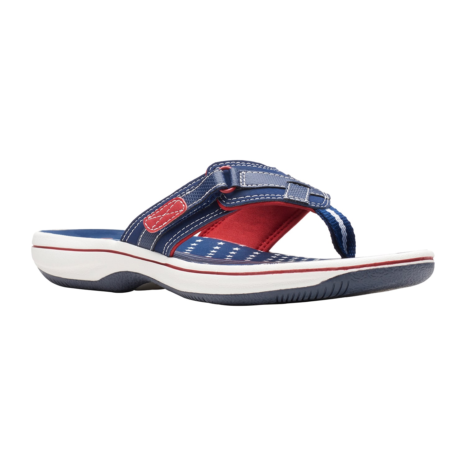 Clarks Cloudsteppers Womens Breeze Sea Flip-Flops