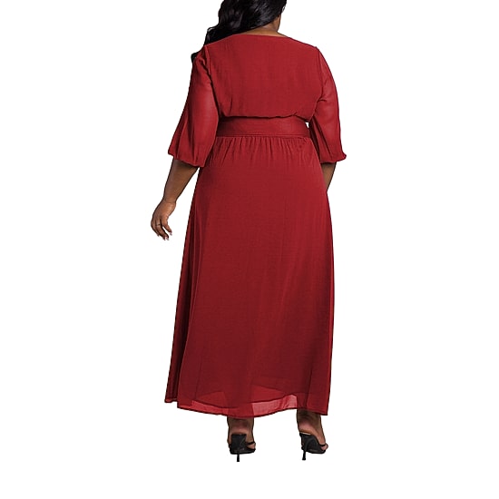 Poetic Justice Plus Long Sleeve Sheath Dress