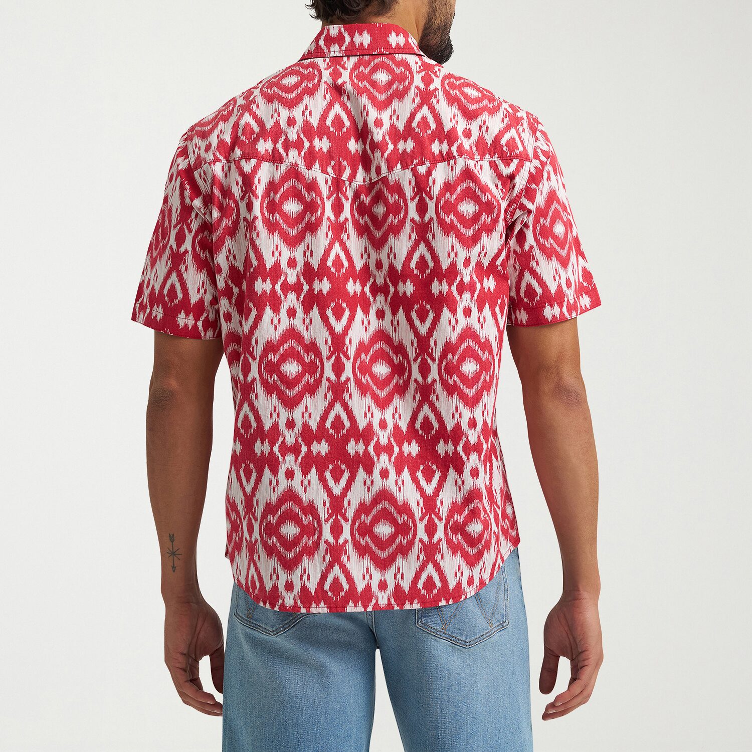 Lee Mens Short Sleeve Regular Fit Button-Down Shirt