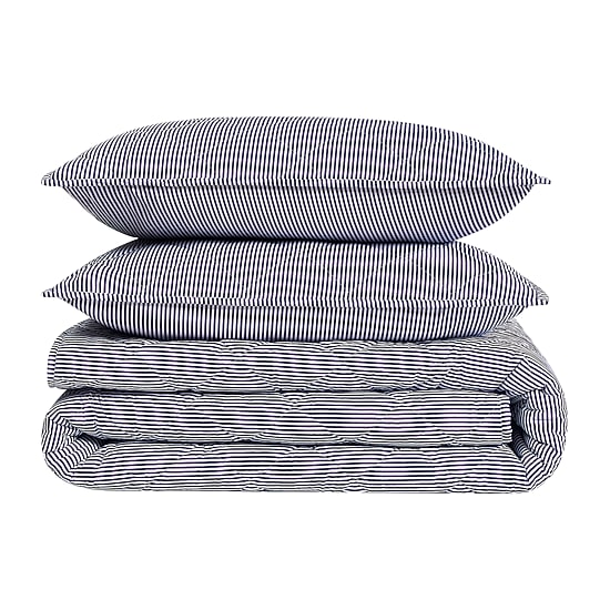 Brooklyn Loom Pinstripe Easy Care Quilt Set