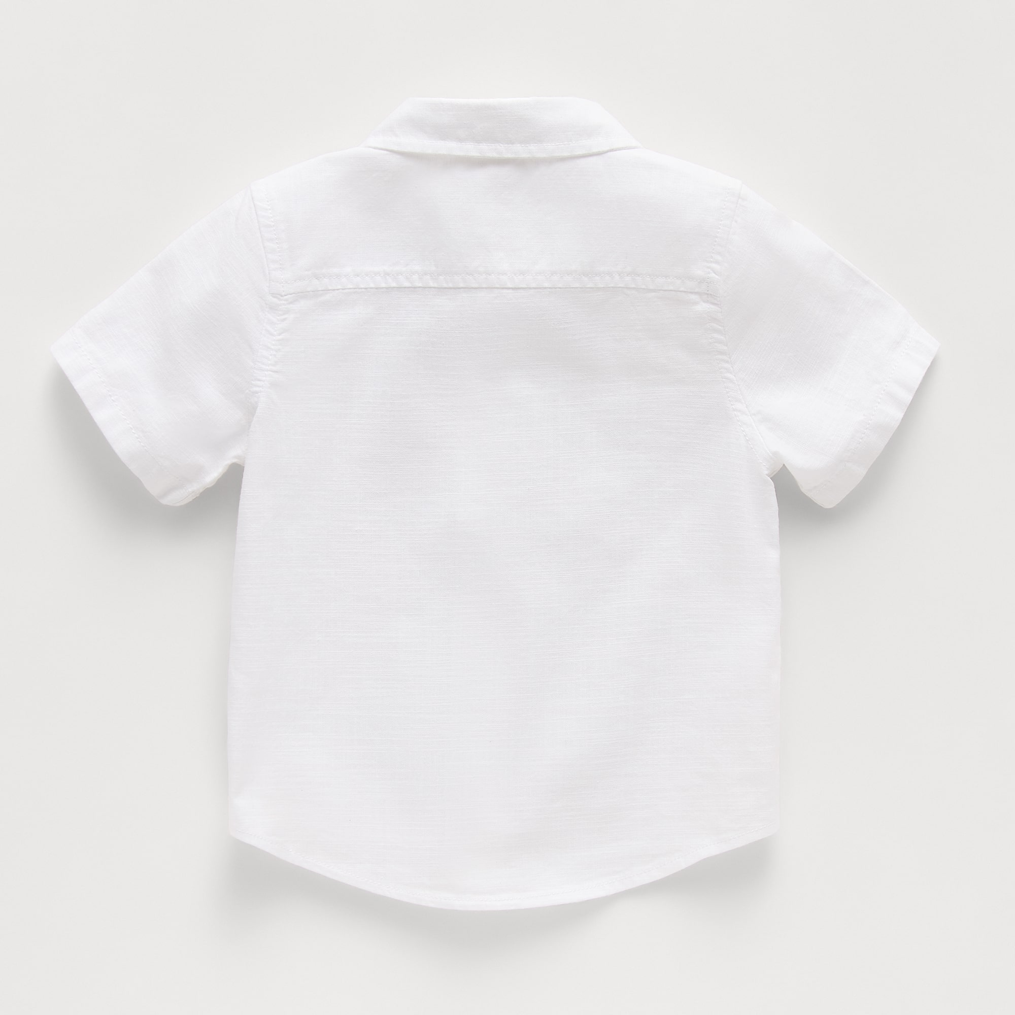 Okie Dokie Adaptive Toddler Boys Easy-on + Easy-off Short Sleeve Regular Fit Button-Down Shirt