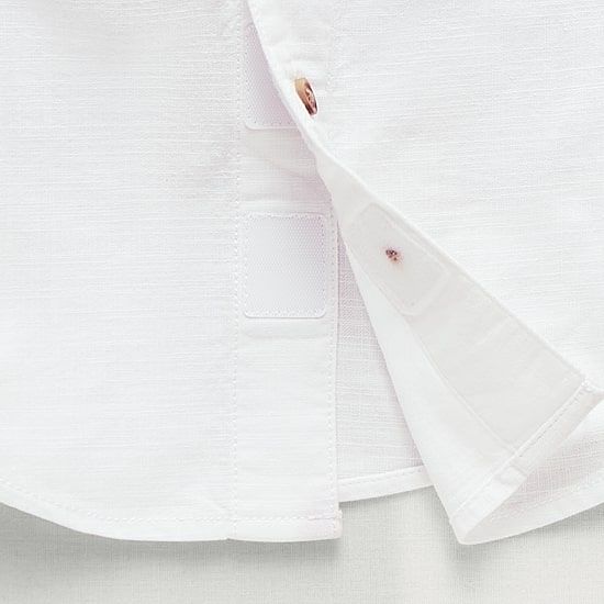 Okie Dokie Adaptive Toddler Boys Easy-on + Easy-off Short Sleeve Regular Fit Button-Down Shirt