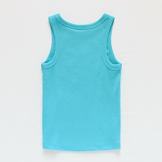 Okie Dokie Toddler & Little Girls Round Neck Sleeveless Tank Top