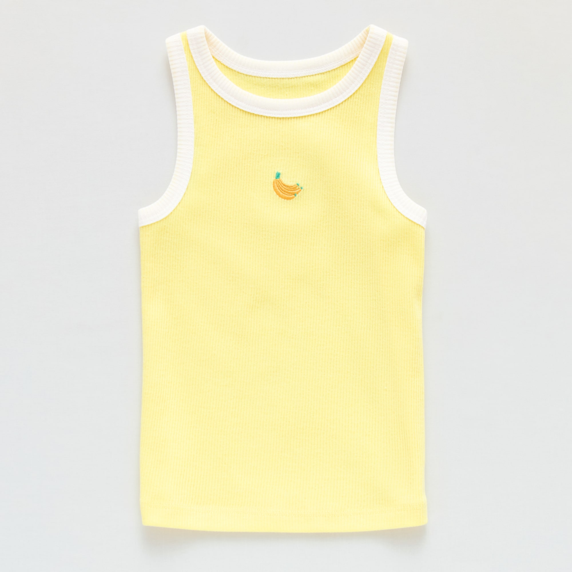 Okie Dokie Toddler & Little Girls Round Neck Sleeveless Tank Top