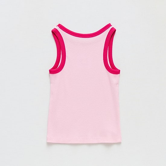 Okie Dokie Toddler & Little Girls Round Neck Sleeveless Tank Top