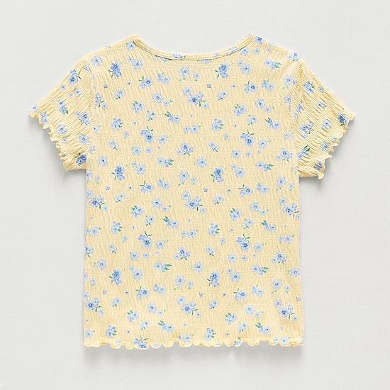 Thereabouts Little & Big Kid Girls Round Neck Short Sleeve T-Shirt