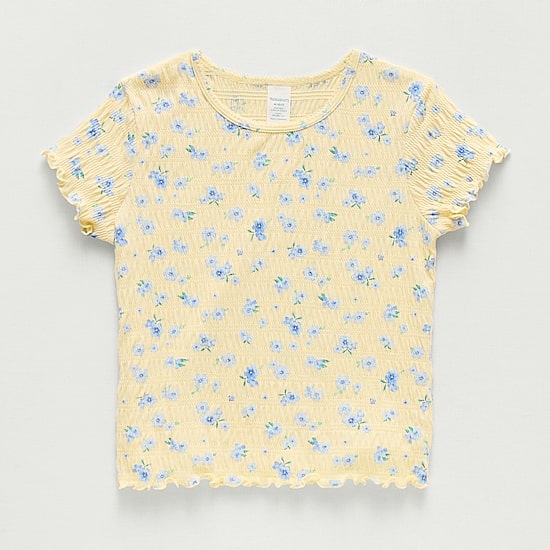 Thereabouts Little & Big Kid Girls Round Neck Short Sleeve T-Shirt
