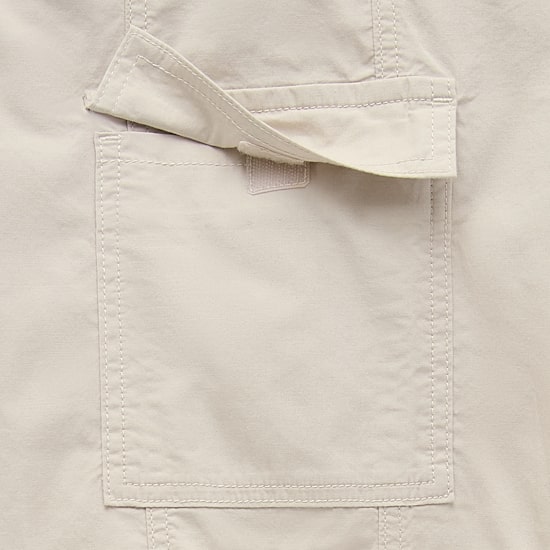 Thereabouts Girls Mid Rise Cuffed Cargo Pant