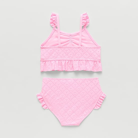 Okie Dokie Toddler & Little Girls 2-pc. Tankini Set