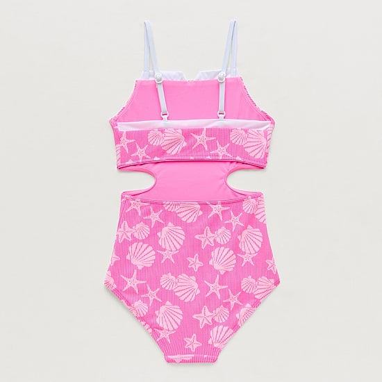Thereabouts Little & Big Kid Girls Sleeveless One Piece Swimsuit