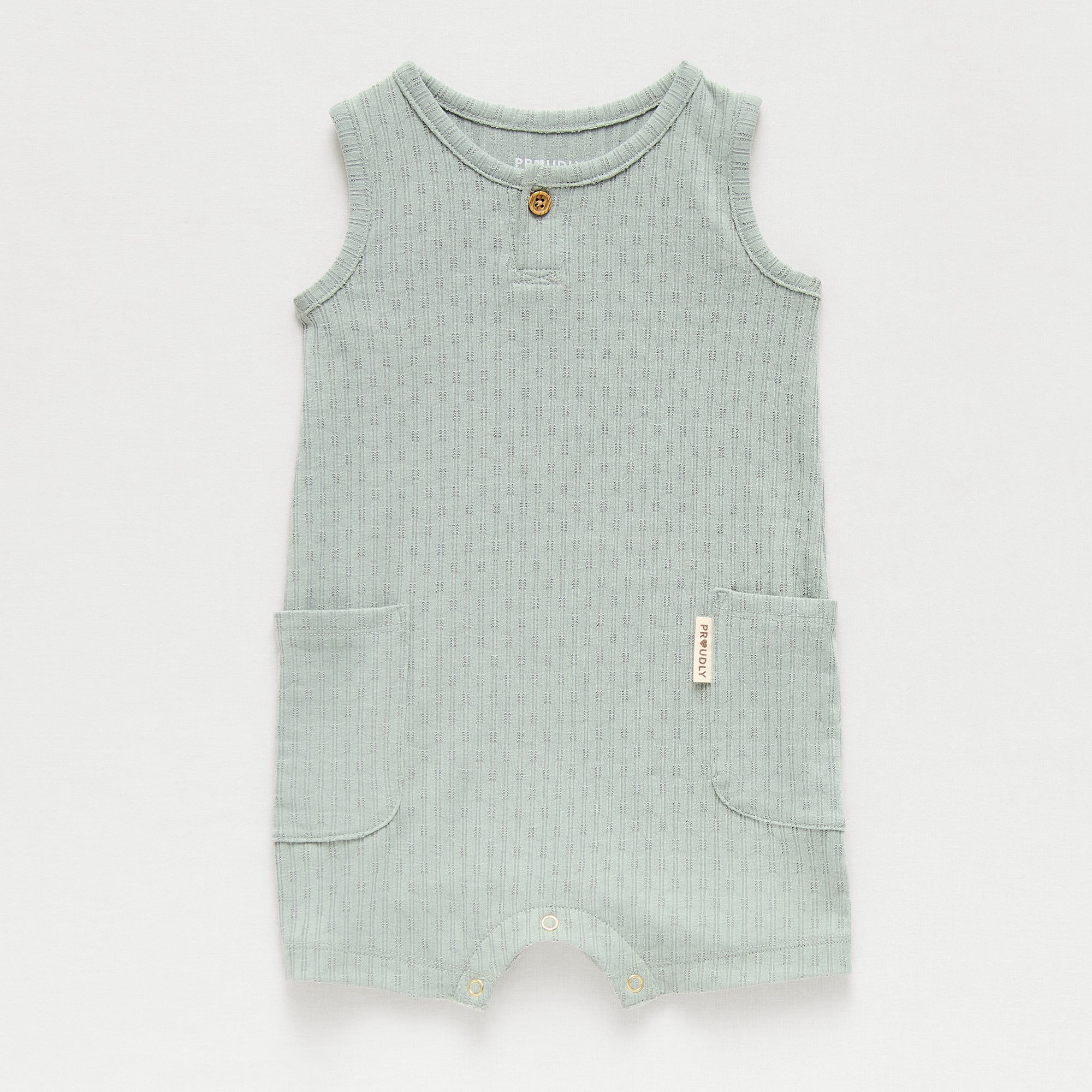 Proudly™ Baby Unisex Sleeveless Romper