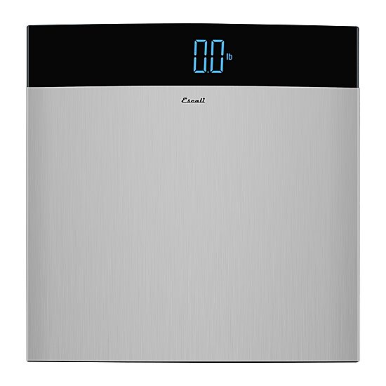 Escali® Ultra Slim Stainless Steel Body Weight Scale S200