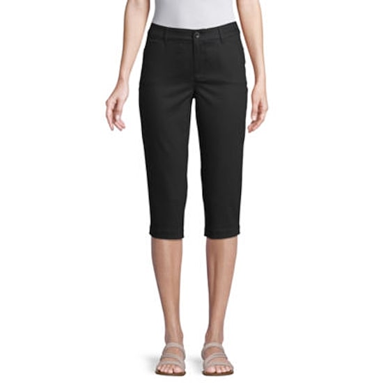 St. John's Bay Mid Rise Secretly Slender Capris