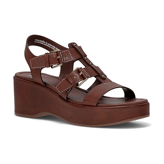 Frye and Co. Womens Annalise Wedge Sandals