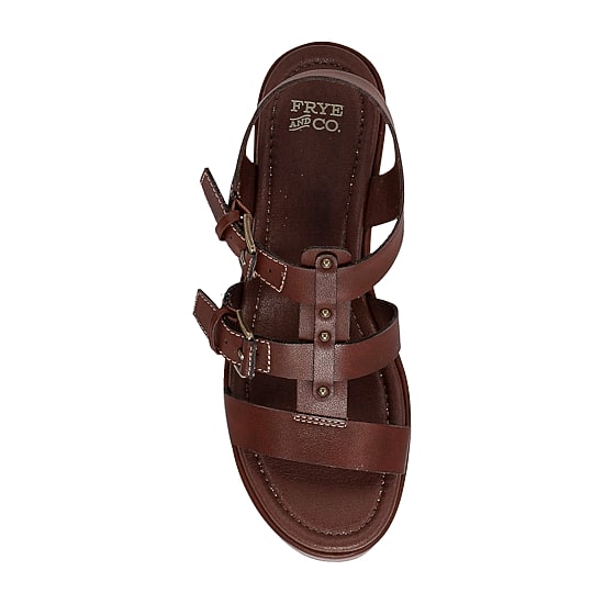 Frye and Co. Womens Annalise Wedge Sandals