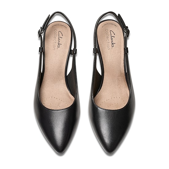 Clarks Kepley Lane Womens Pointed Closed Toe Kitten Heel Pumps