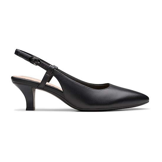 Clarks Kepley Lane Womens Pointed Closed Toe Kitten Heel Pumps