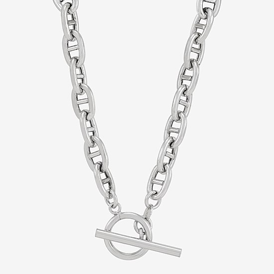 Limited Quantities! Womens Sterling Silver 17 Inch Mariner Chain Necklace