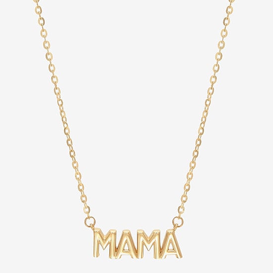 Limited Quantities! Womens 14K Gold 18 Inch Pendant Necklace