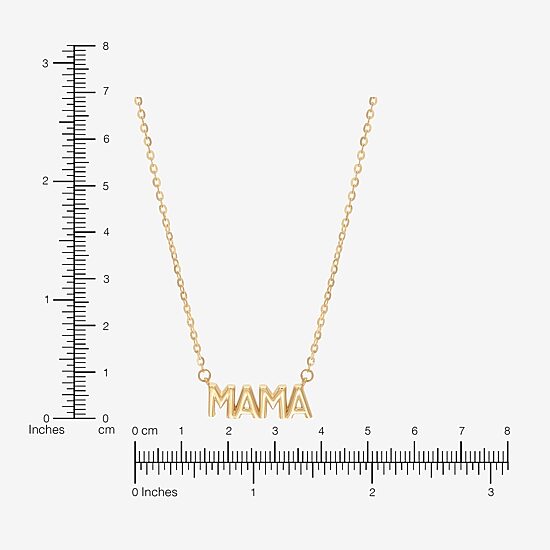 Limited Quantities! Womens 14K Gold 18 Inch Pendant Necklace